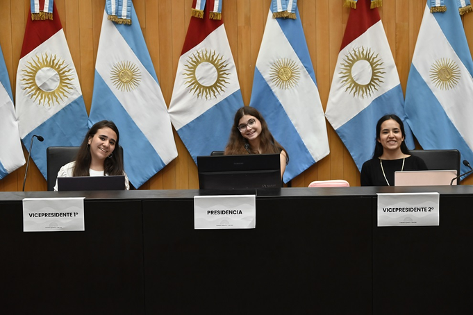 La Legislatura vivió una semana de simulaciones parlamentarias con jóvenes cordobeses