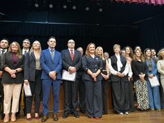 Prunotto participó en la asunción de autoridades de la Federación de Colegios de Abogados de Córdoba