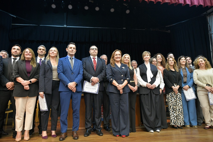 Prunotto participó en la asunción de autoridades de la Federación de Colegios de Abogados de Córdoba