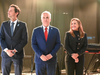Prunotto participó junto a Llaryora en el Fogón Patrio de Villa Nueva