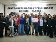 Prunotto destacó el rol de los centros de jubilados en su visita al barrio Alberdi de Río Cuarto