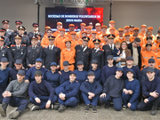Prunotto encabezó el acto por el Día Nacional del Bombero Voluntario en Jesús María