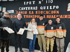 Canteras Quilpo: Prunotto inauguró nuevos espacios formativos y puso en valor la educación técnica como motor del arraigo