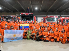 Prunotto celebra el regreso heroico de la Brigada USAR ARG-10 Córdoba: Un orgullo que trasciende fronteras.