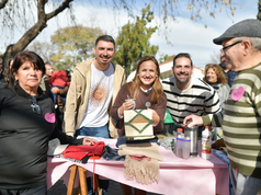 Prunotto puso en valor el trabajo comunitario y la recuperación de espacios públicos junto a vecinos de barrio San Martín