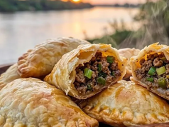 La capilla San Cayetano lanzó una campaña solidaria para su venta de empanadas.