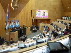 Myrian Prunotto presidió el Parlamento de los Derechos Políticos de las Mujeres